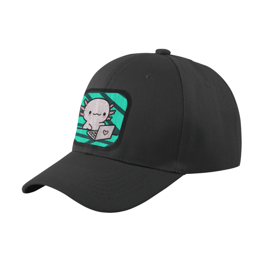 Gorra Unisex Curva Ajolote Trabajando Xo The Monster