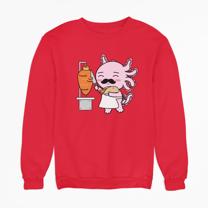 Sudadera Axolotzin Taquero Ajolote Unisex