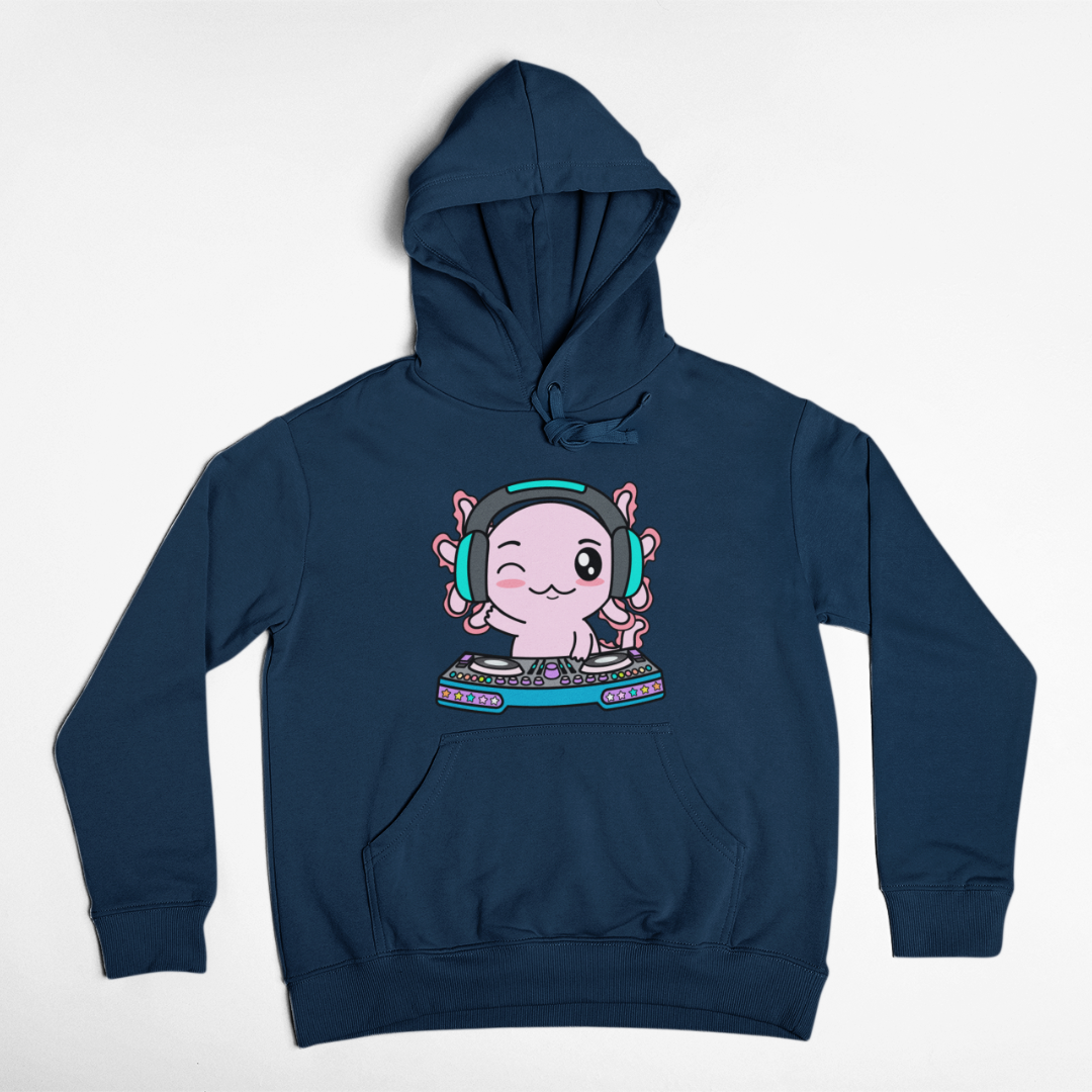 Hoodie Axolotzin Dj Ajolote Unisex