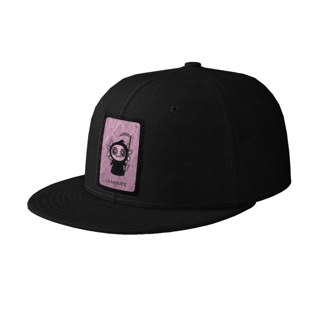 Gorra Unisex Plana Axoloteria La Muerte Ajolote