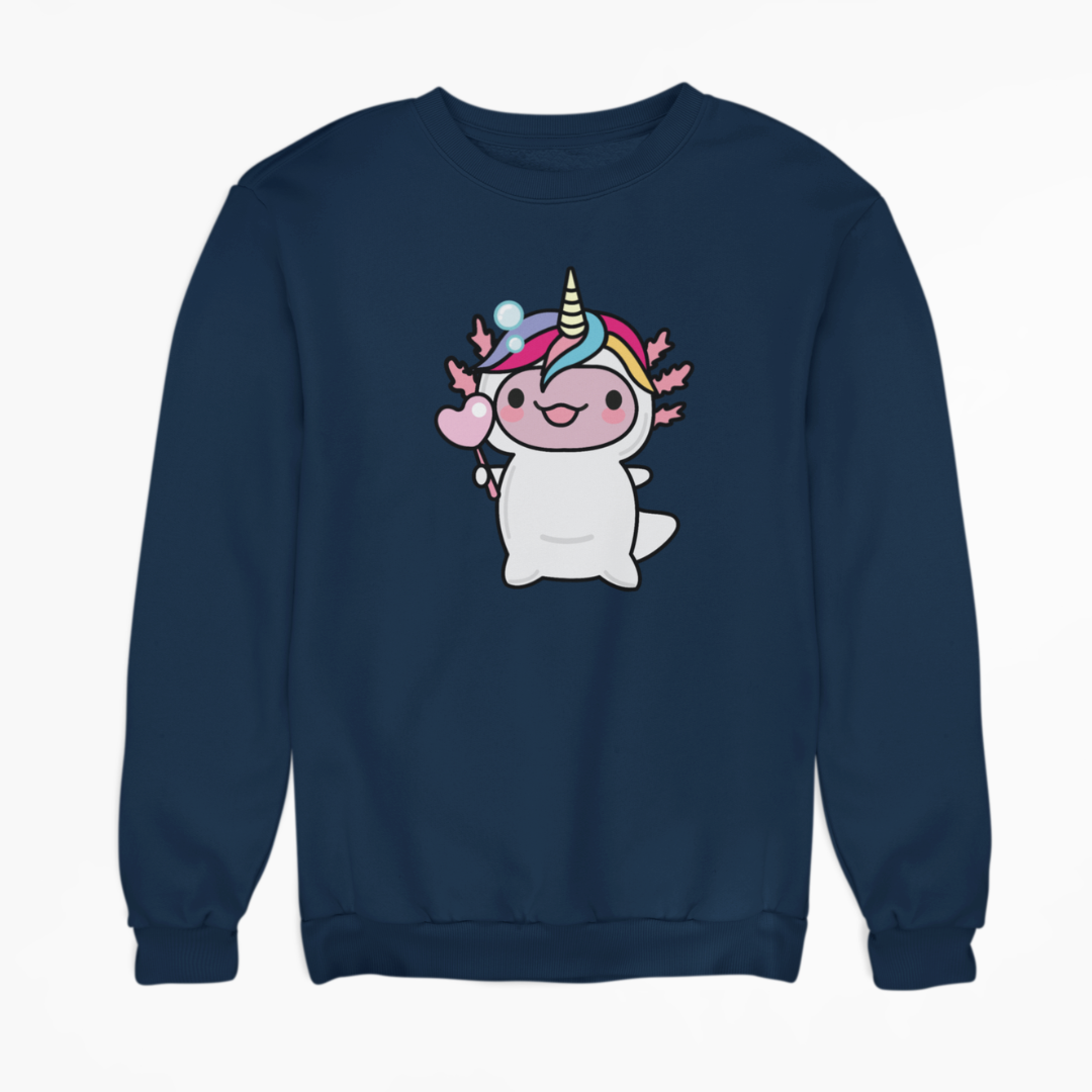Sudadera Ajolote Unicornio Xo The Monster