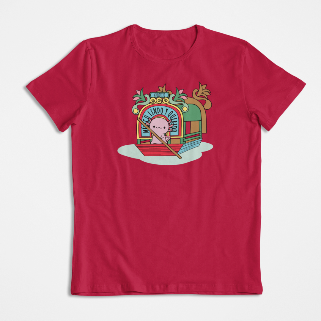 Playera Ajolote Trajinera Xo The Monster
