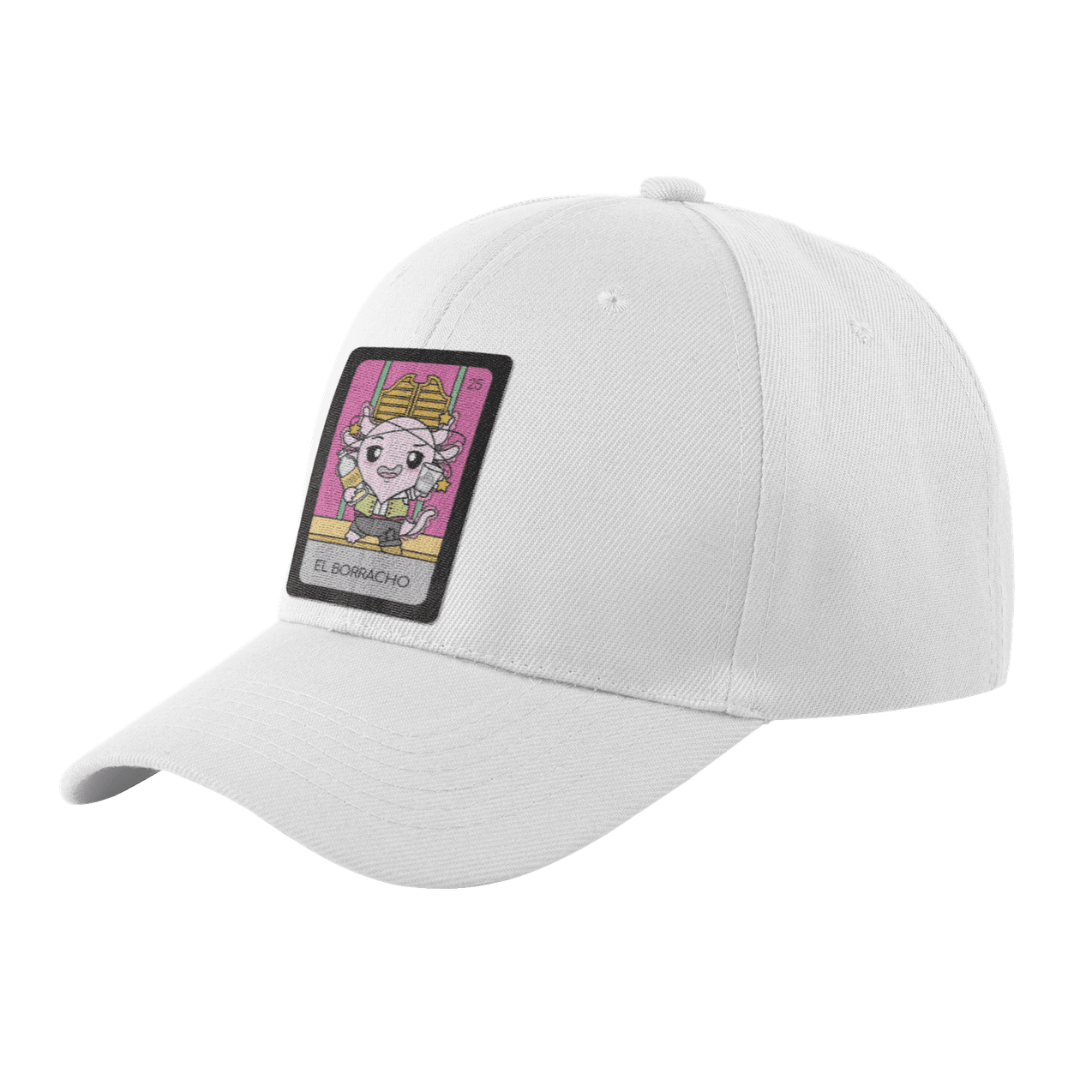 Gorra Unisex Curva Axoloteria El Borracho Ajolote
