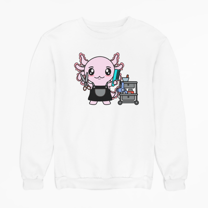 Sudadera Axolotzin Barbero Ajolote Unisex