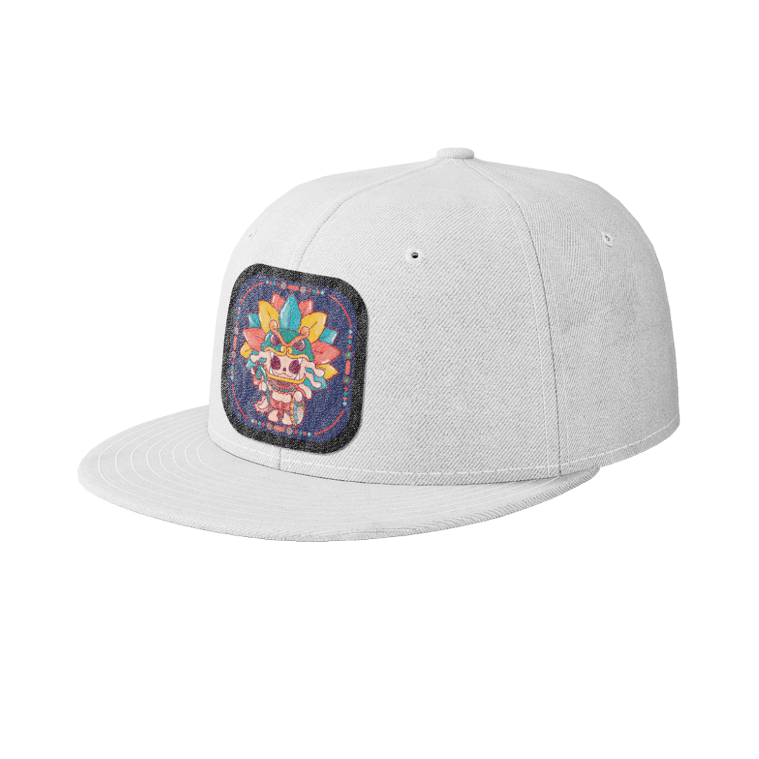 Gorra Unisex Plana Ajolote Quetzalcoatl