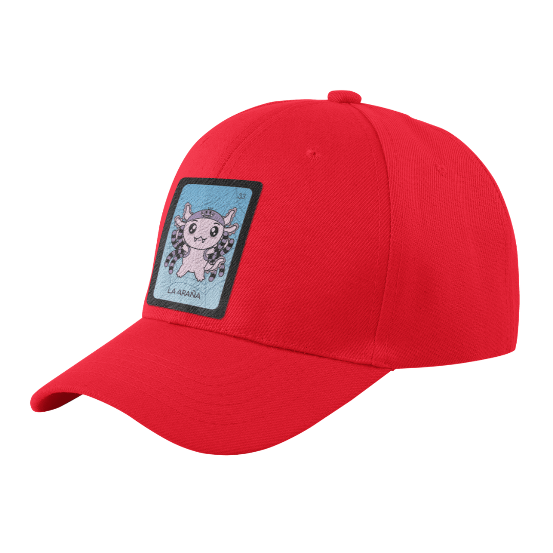 Gorra Unisex Curva Axoloteria La Araña Ajolote