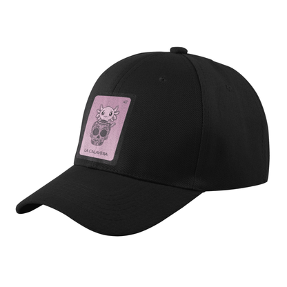Gorra Unisex Curva Axoloteria La Calavera Ajolote