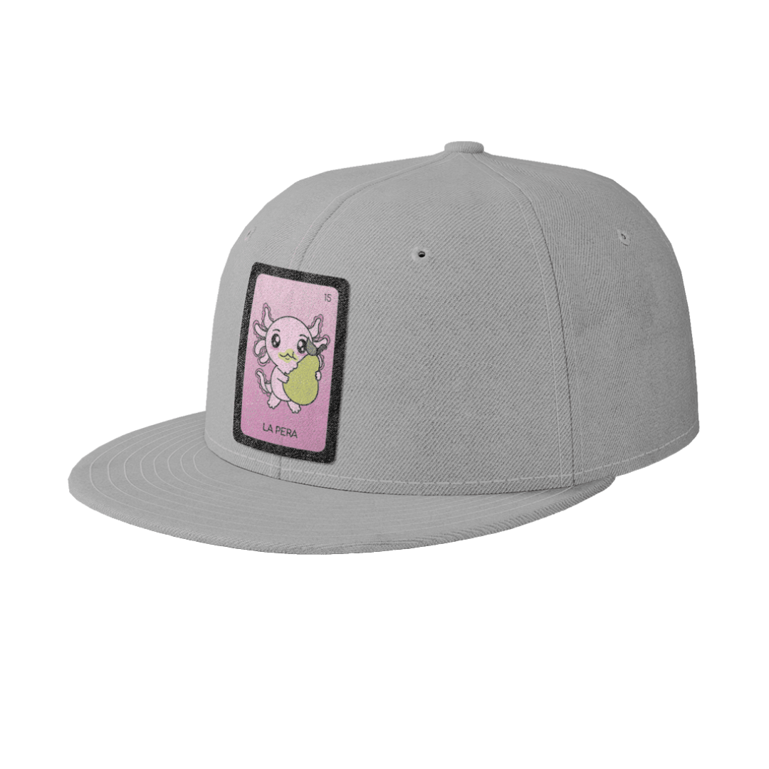 Gorra Unisex Plana Axoloteria La Pera Ajolote
