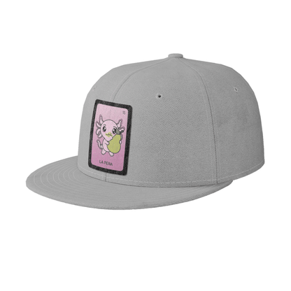 Gorra Unisex Plana Axoloteria La Pera Ajolote