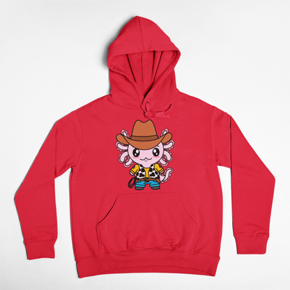Hoodie Axolotzin Vaquero Ajolote Unisex