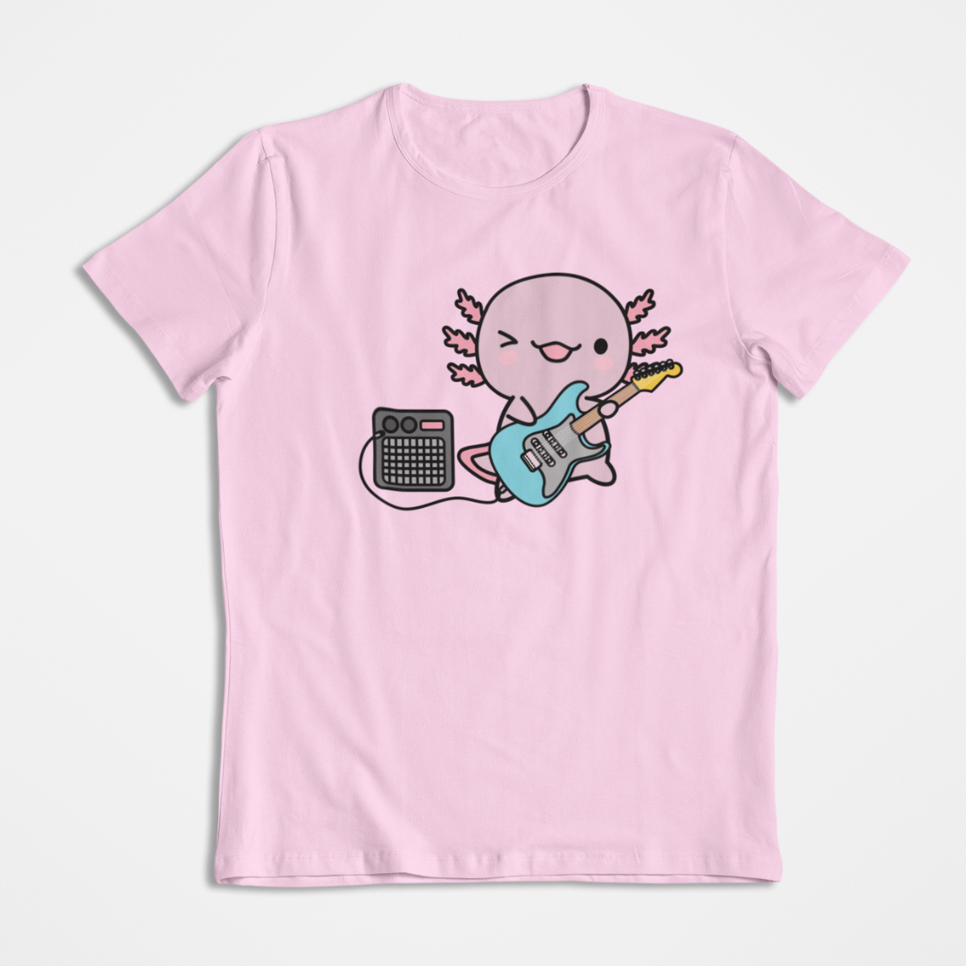Playera Ajolote Guitarrista Xo The Monster