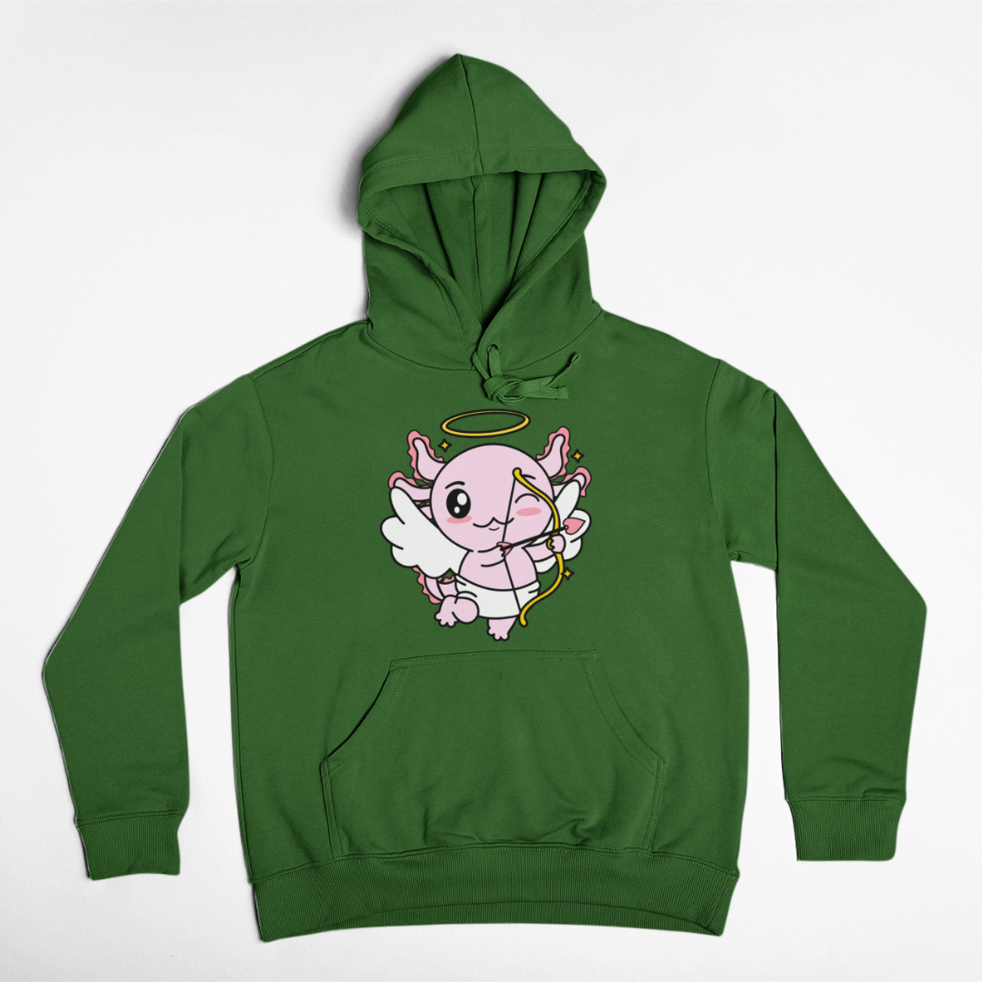 Hoodie Axolotzin Cupido Ajolote Unisex