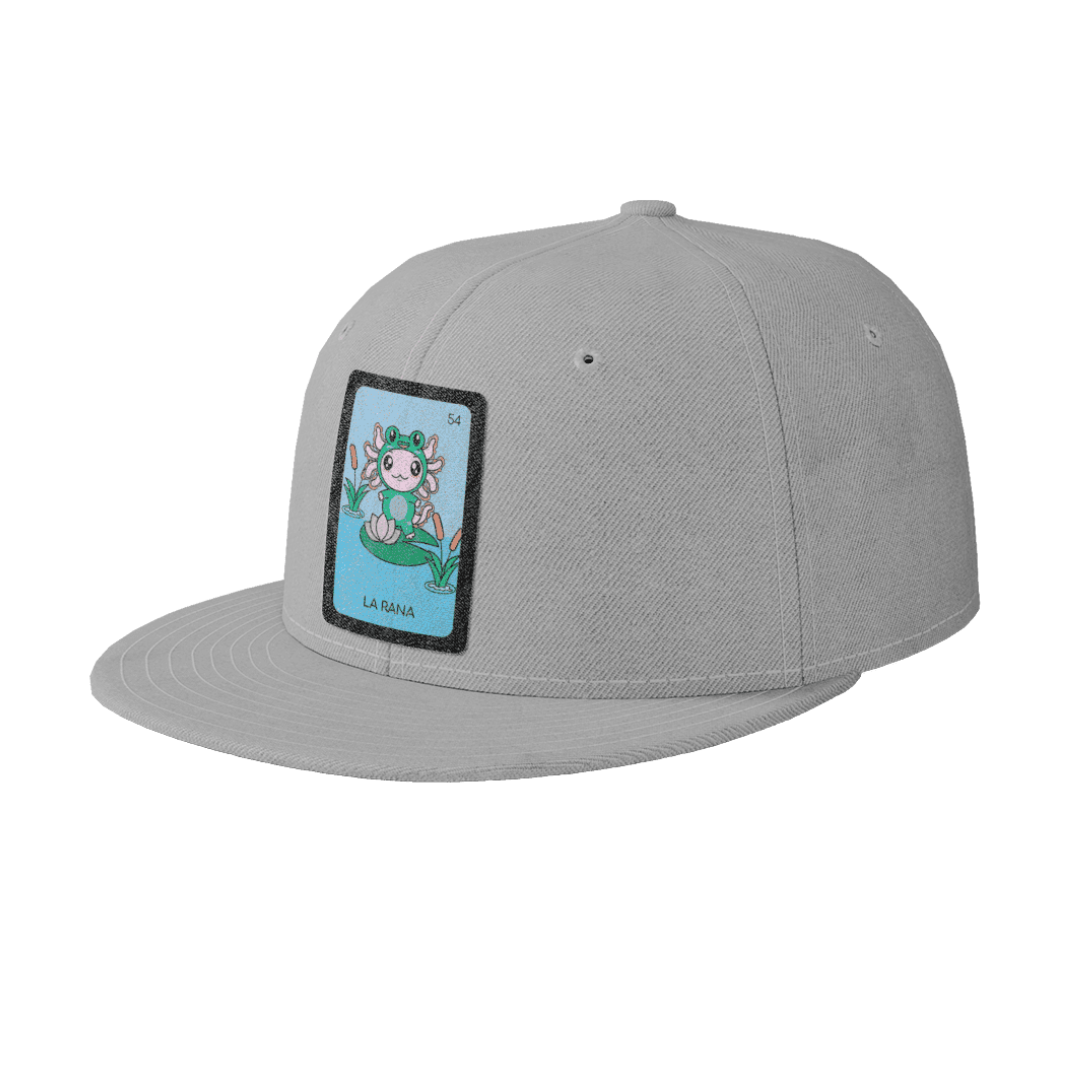 Gorra Unisex Plana Axoloteria La Rana Ajolote