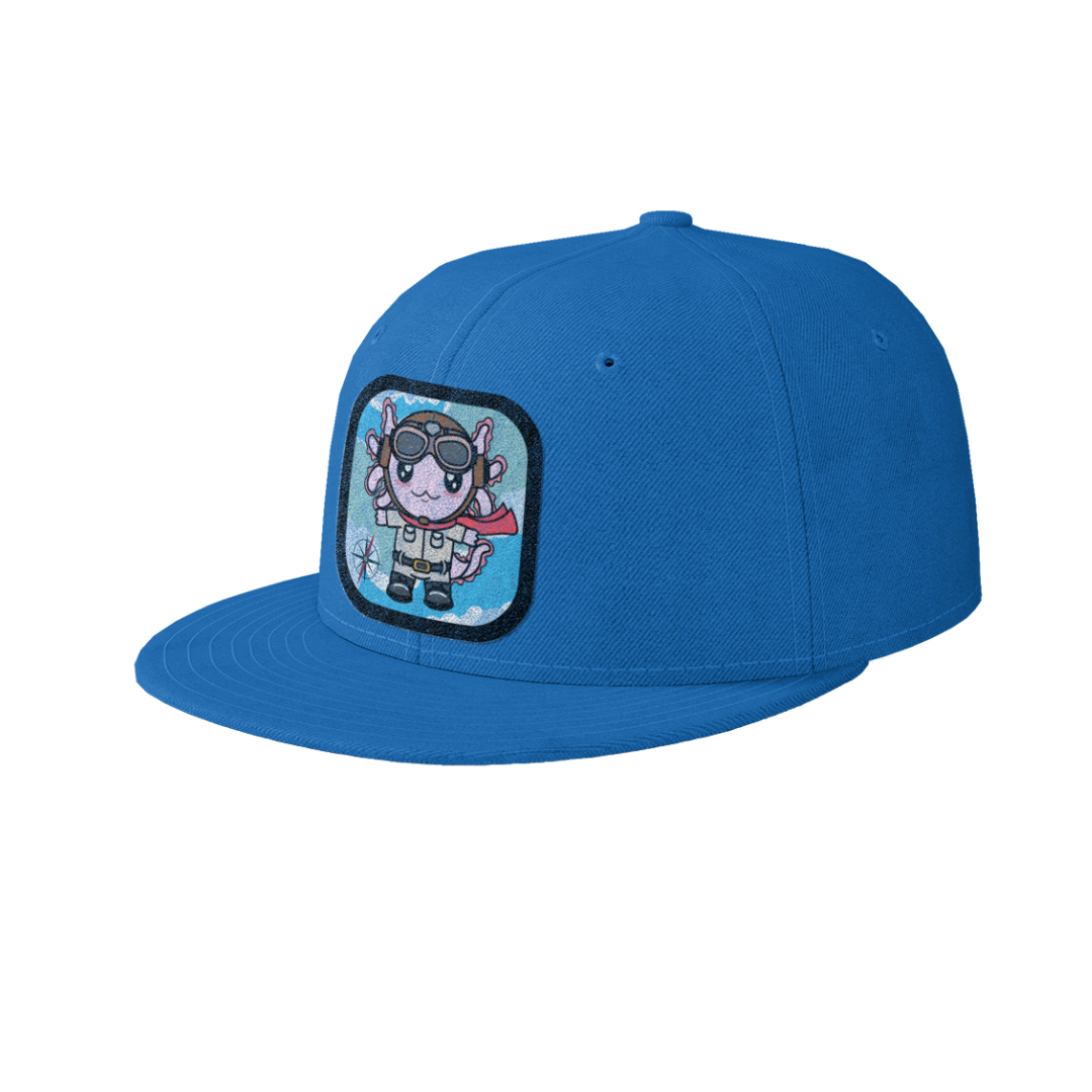 Gorra Unisex Plana Axolotzin Aviador