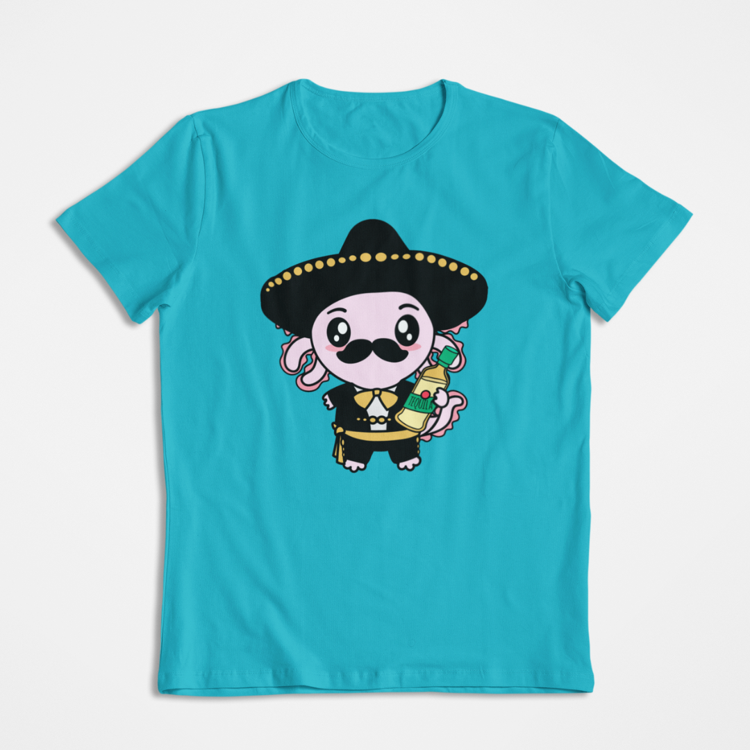 Playera Axolotzin Mariachi Ajolote