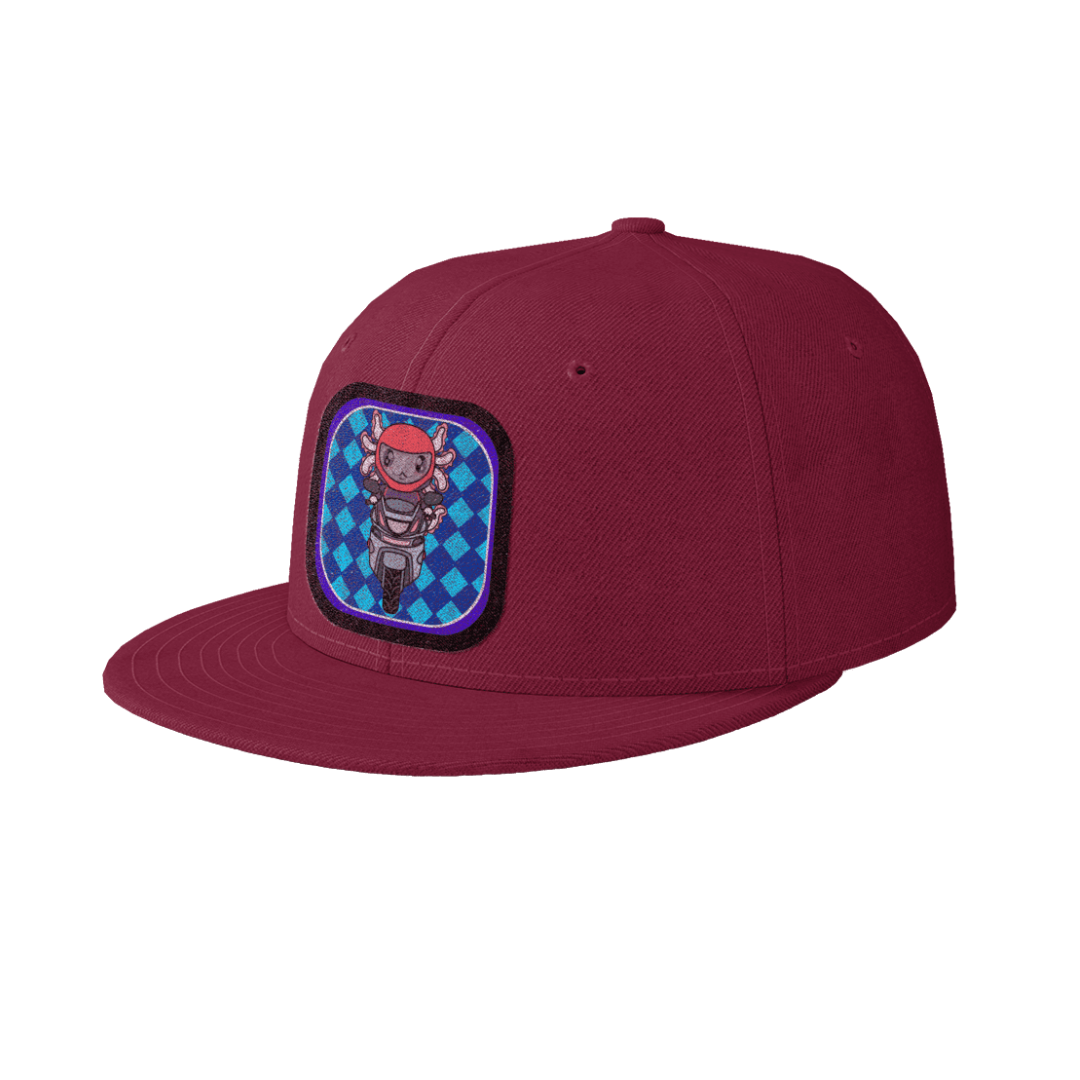 Gorra Unisex Plana Axolotzin Motoneta