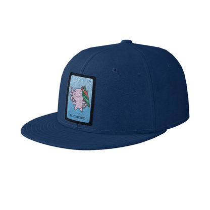 Gorra Unisex Plana Axoloteria El Cotorro Ajolote