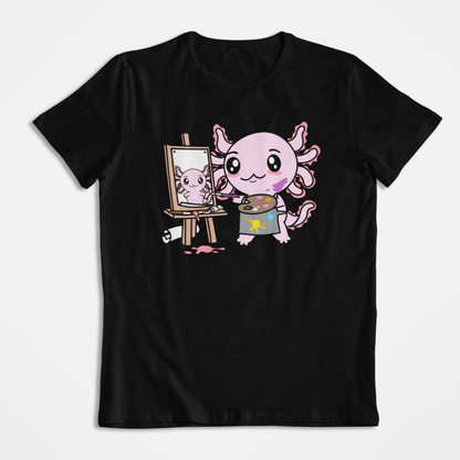 Playera Axolotzin Autorretrato Ajolote