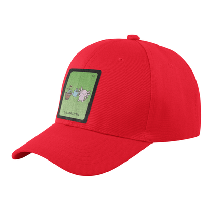Gorra Unisex Curva Axoloteria La Maceta Ajolote