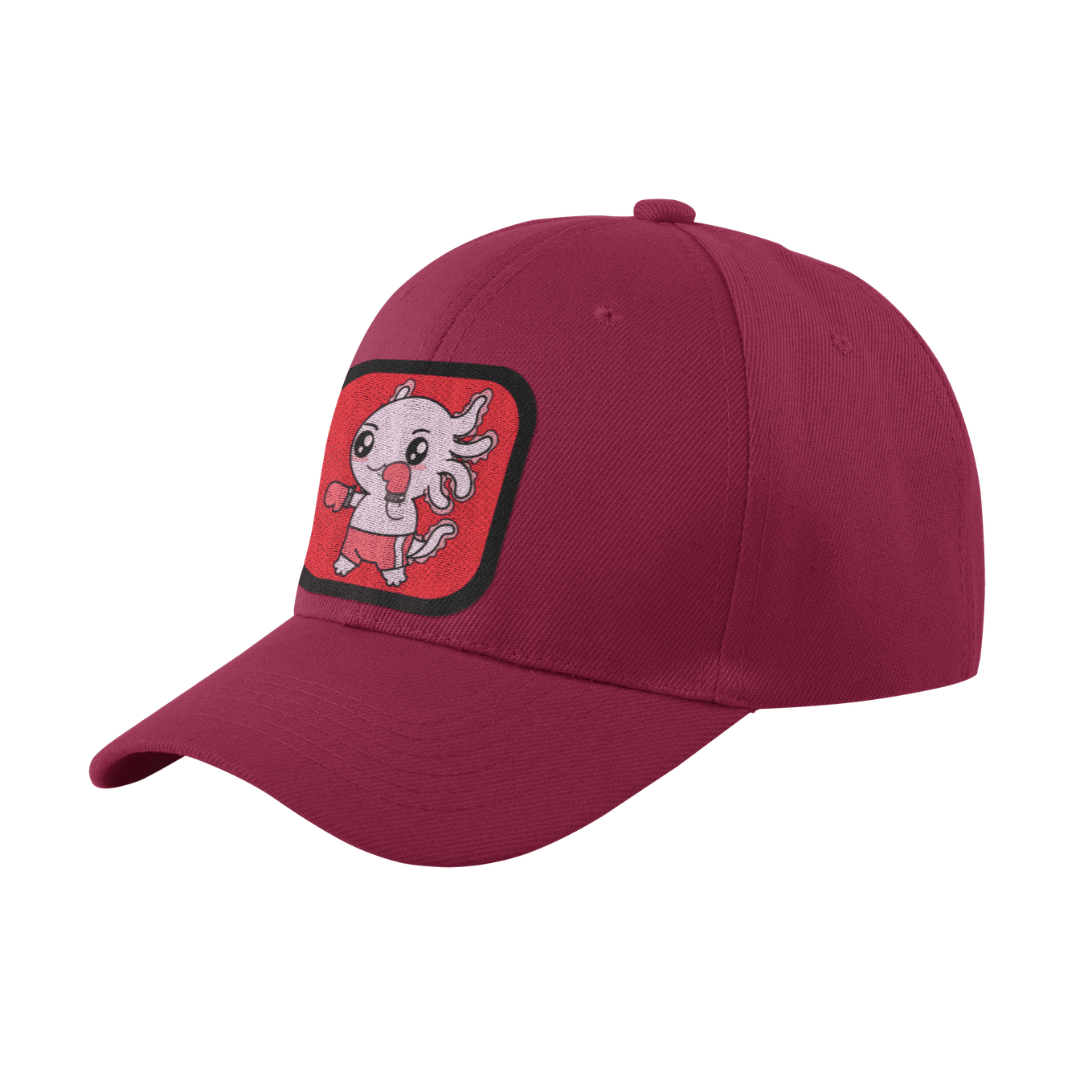 Gorra Unisex Curva Axolotzin Boxeador
