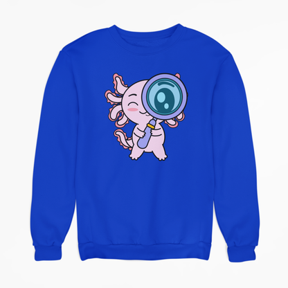 Sudadera Axolotzin Curioso Ajolote Unisex