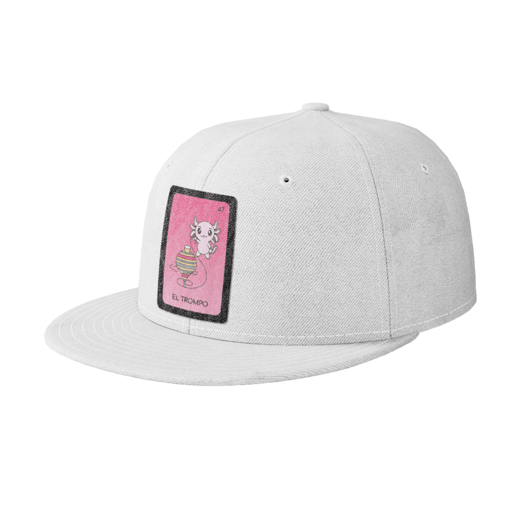 Gorra Unisex Plana Axoloteria El Trompo Ajolote