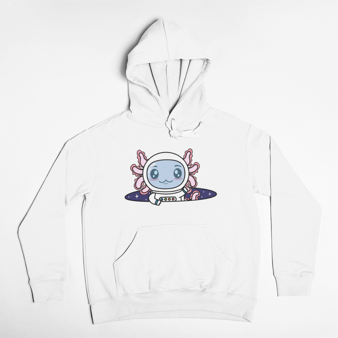 Hoodie Axolotzin Estelar Ajolote Unisex