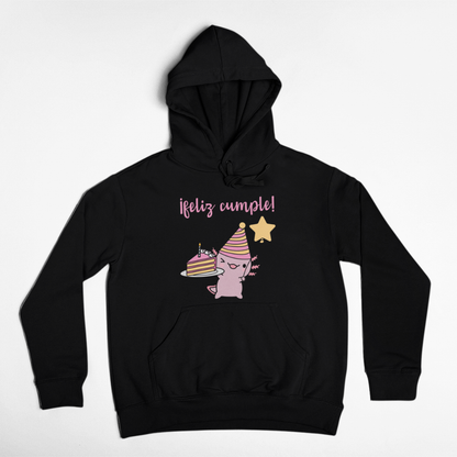 Hoodie Ajolote Feliz Cumple Xo The Monster