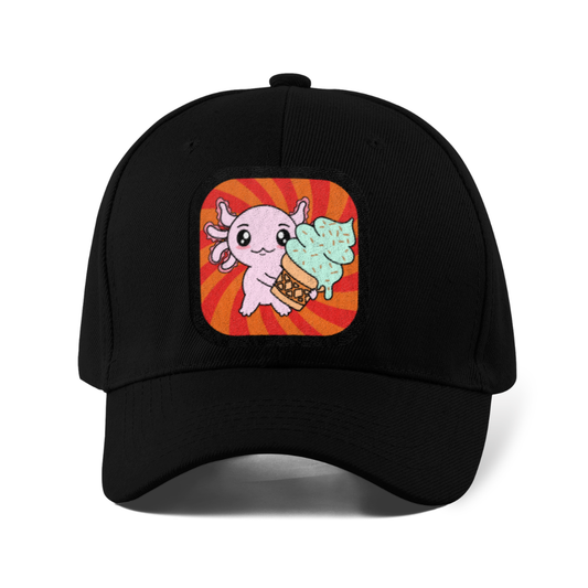 Gorra Unisex Curva Axolotzin Helado