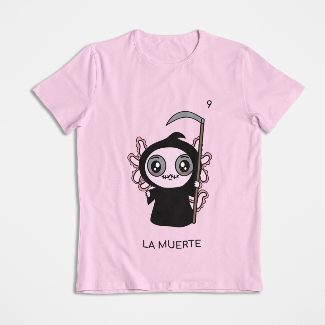Playera Axoloteria La Muerte Ajolote