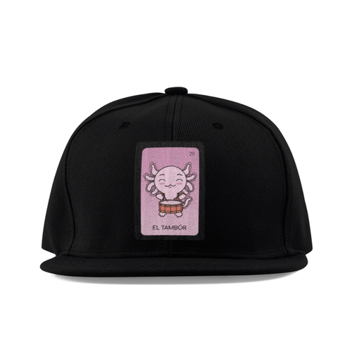 Gorra Unisex Plana Axoloteria El Tambor Ajolote
