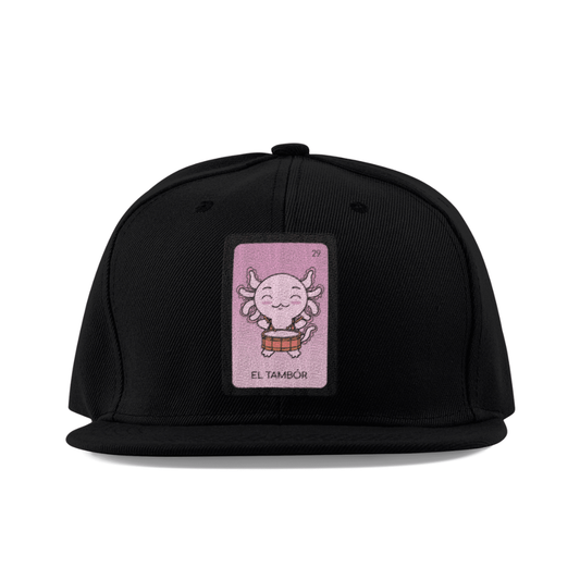 Gorra Unisex Plana Axoloteria El Tambor Ajolote