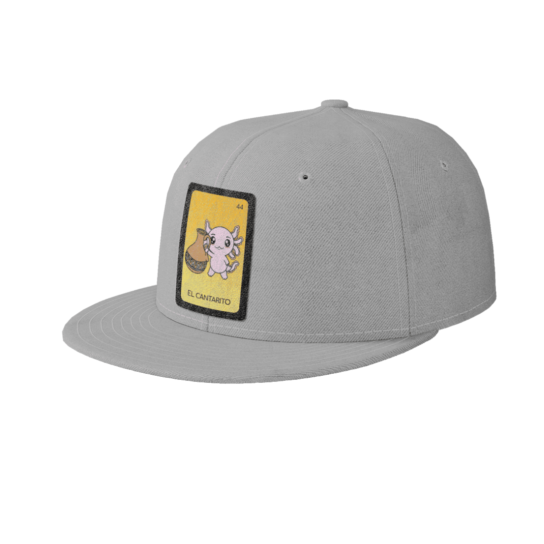 Gorra Unisex Plana Axoloteria El Cantarito Ajolote