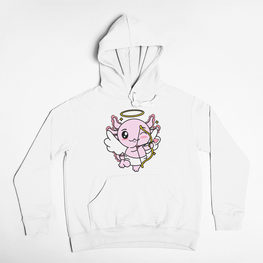 Hoodie Axolotzin Cupido Ajolote Unisex