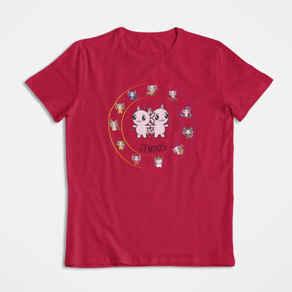 Playera Horoscopos Geminis Axolotzin Ajolote