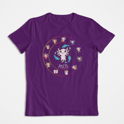 Playera Horoscopos Piscis Axolotzin Ajolote