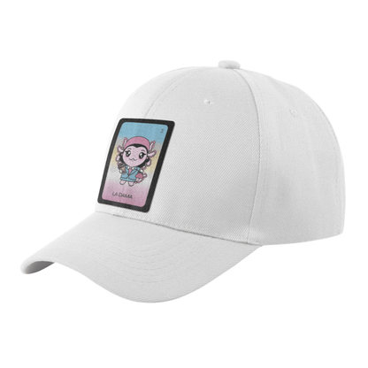 Gorra Unisex Curva Axoloteria La Dama Ajolote