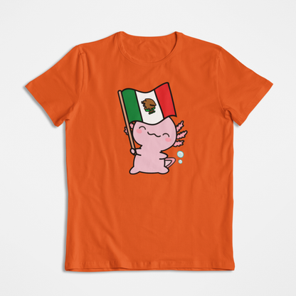 Playera Ajolote Y Su Bandera Xo The Monster