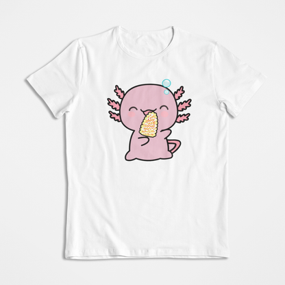 Playera Ajolote Comiendo Elote Con Chile Xo The Monster