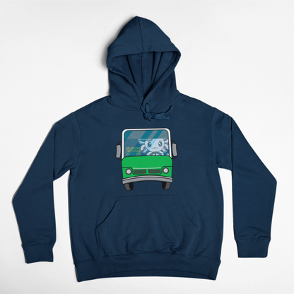 Hoodie Axolotzin Microbusero Ajolote Unisex