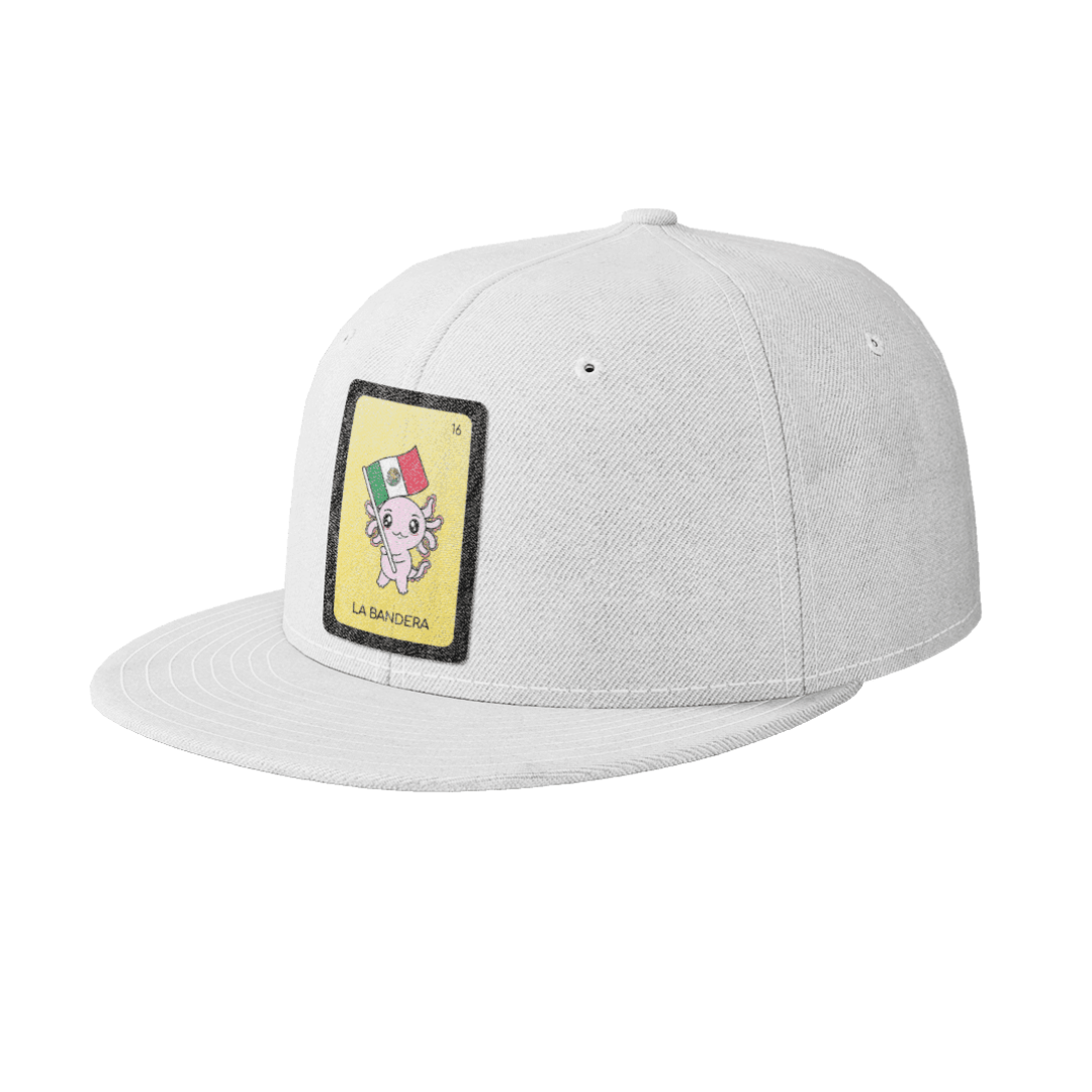 Gorra Unisex Plana Axoloteria La Bandera Ajolote