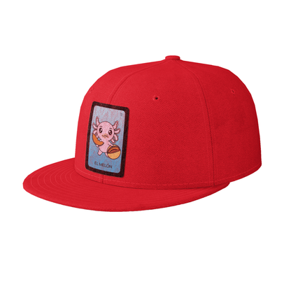 Gorra Unisex Plana Axoloteria El Melón Ajolote