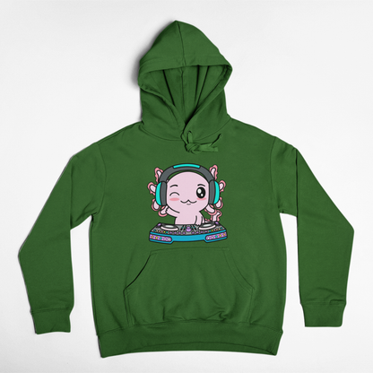 Hoodie Axolotzin Dj Ajolote Unisex