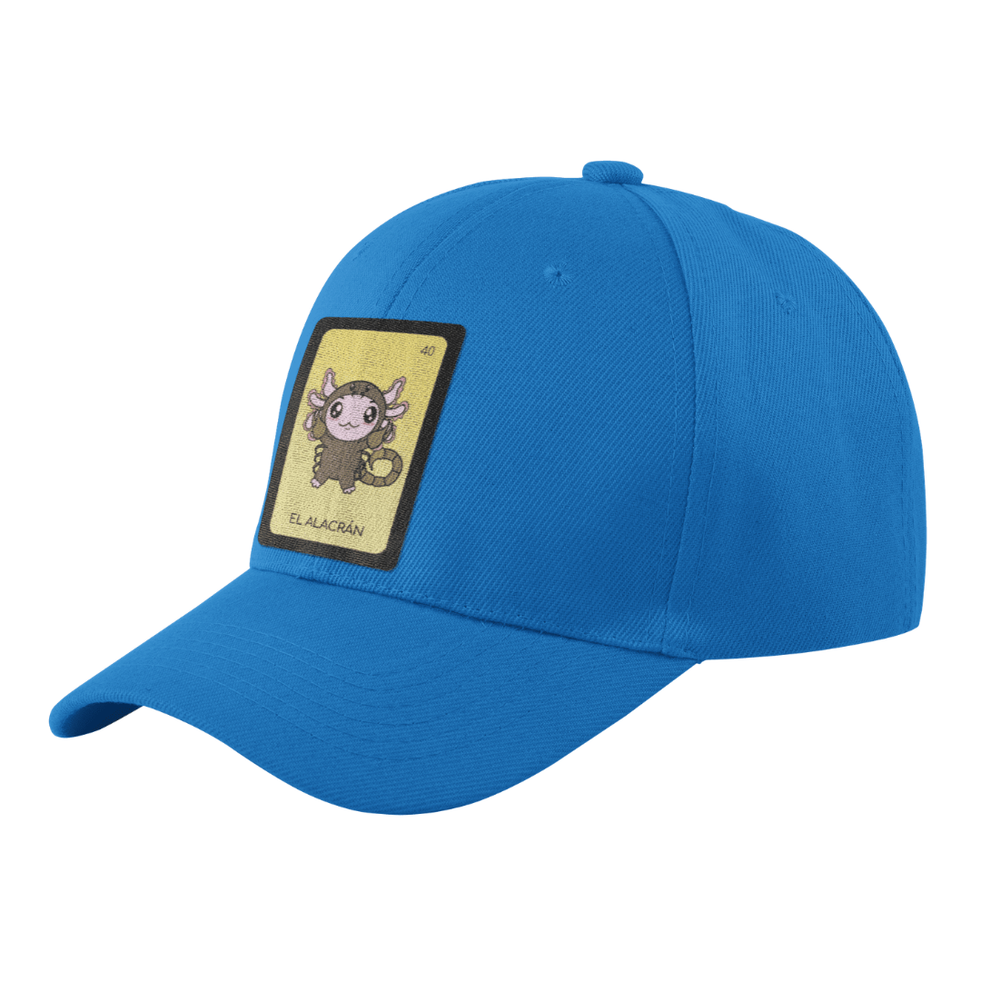 Gorra Unisex Curva Axoloteria El Alacrán Ajolote