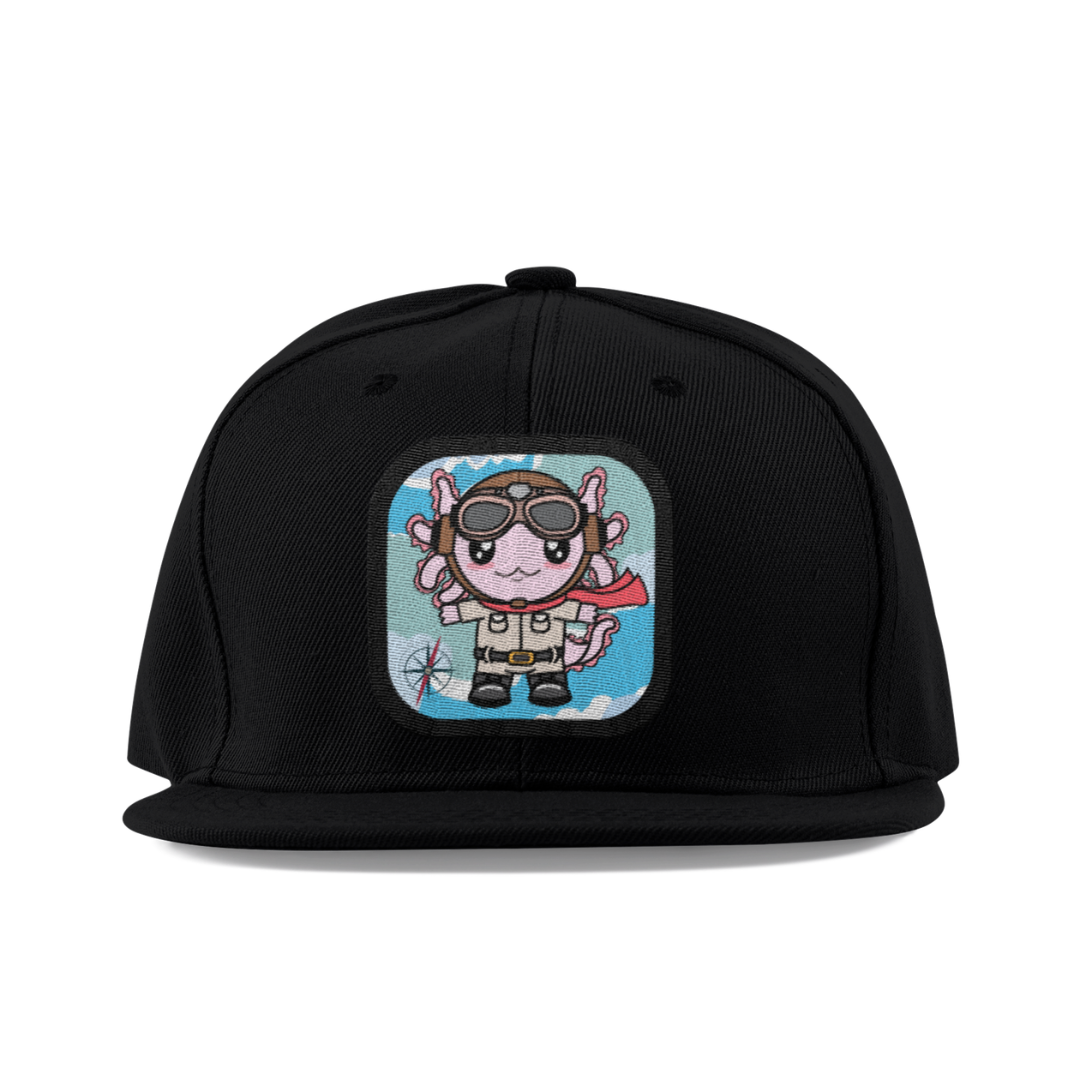 Gorra Unisex Plana Axolotzin Aviador