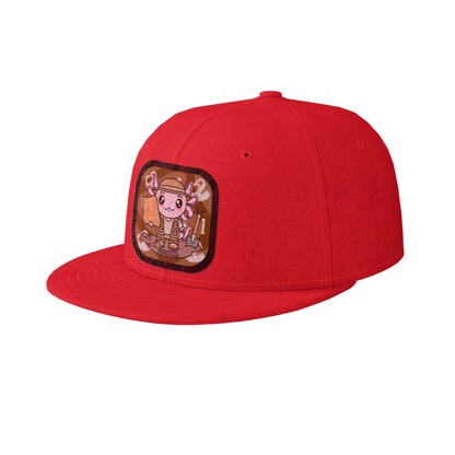 Gorra Unisex Plana Axolotzin Arqueologo