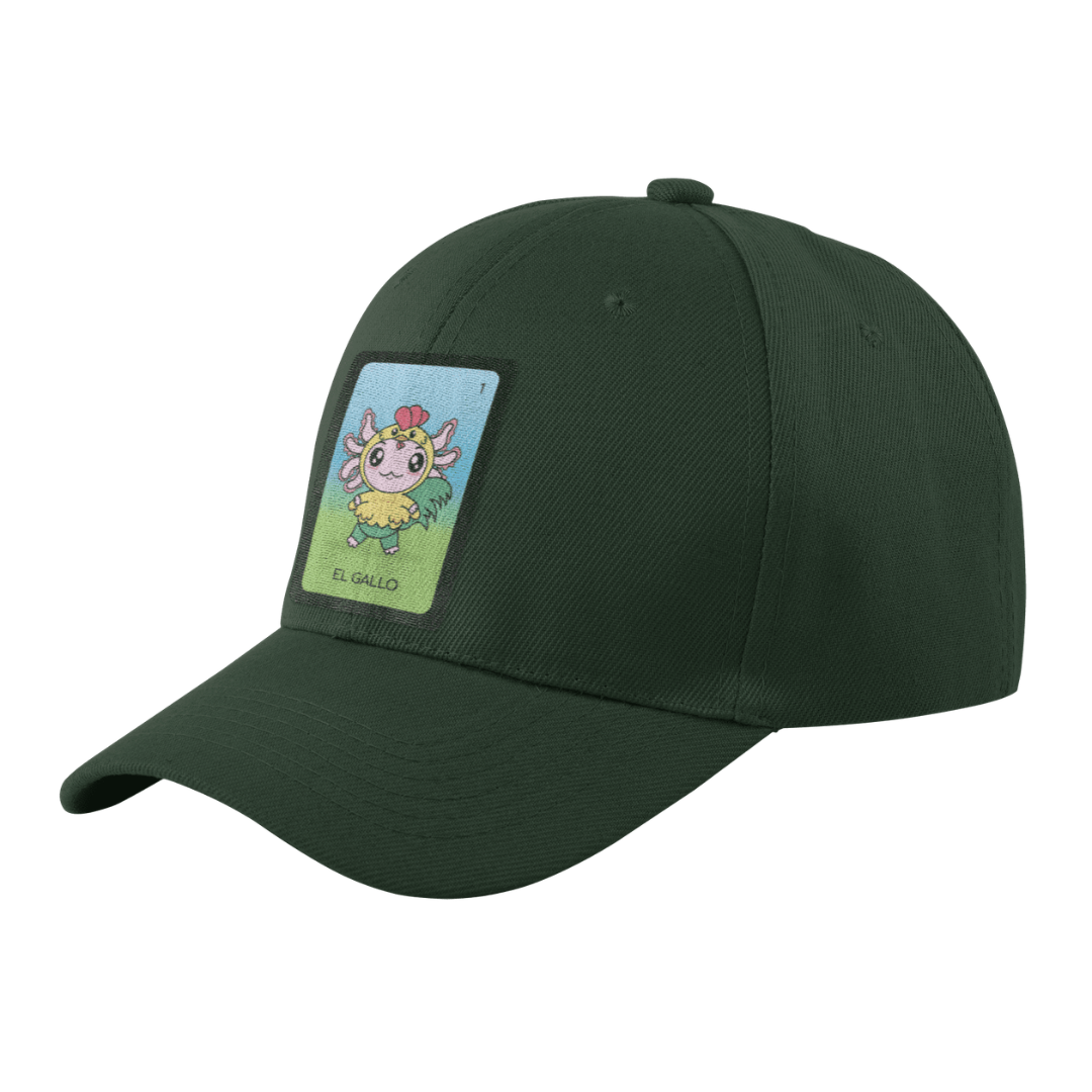 Gorra Unisex Curva Axoloteria El Gallo Ajolote