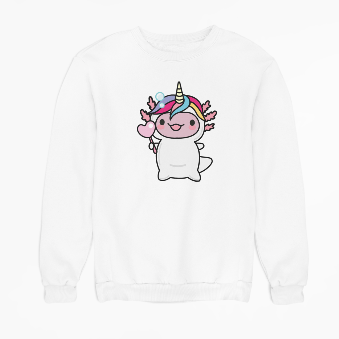 Sudadera Ajolote Unicornio Xo The Monster