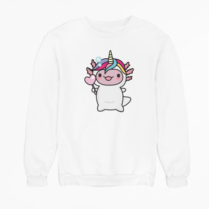 Sudadera Ajolote Unicornio Xo The Monster