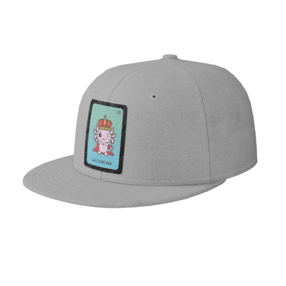 Gorra Unisex Plana Axoloteria La Corona Ajolote
